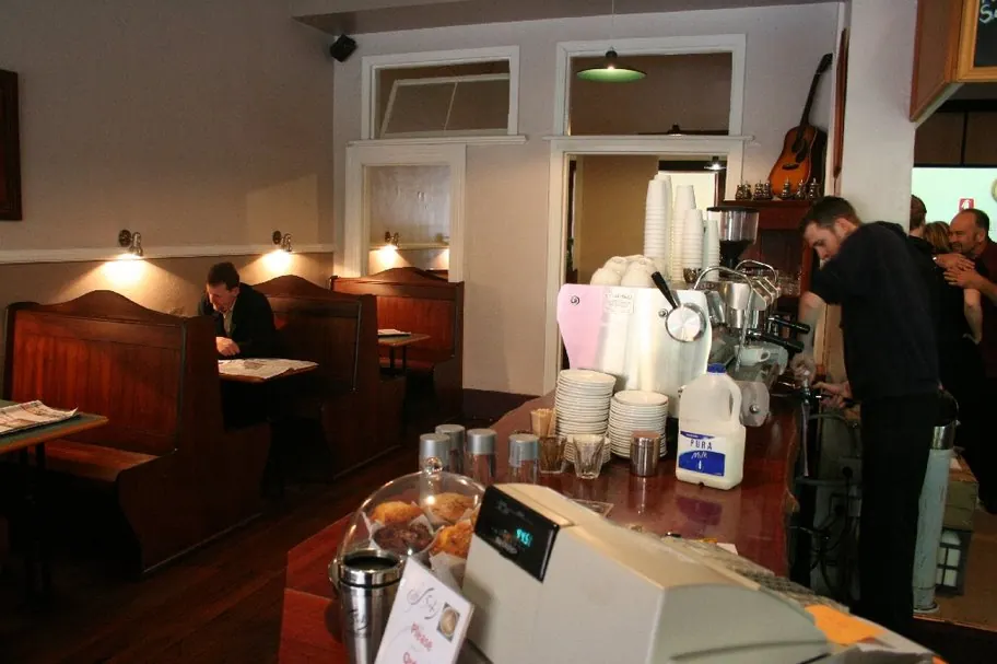 Café 54 in Perth, where our family coffee business began in 2007.